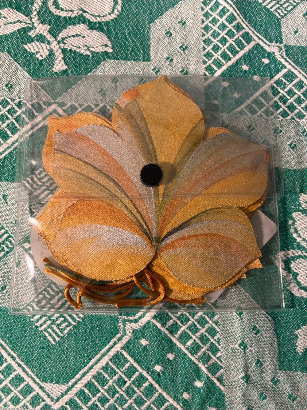 Vintage Carole Shiber Autumn Leaf Napkins Set of 8